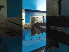 Aluminiumlegierung Hülse Hydraulische Stahldrahtseilpressmaschine mit 600KN Max-Kraft