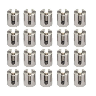 kaufen Gießtechnik Edelstahlverstellbares Kabelseil Kreuzklemmen für Kabelklemmen online manufacture
