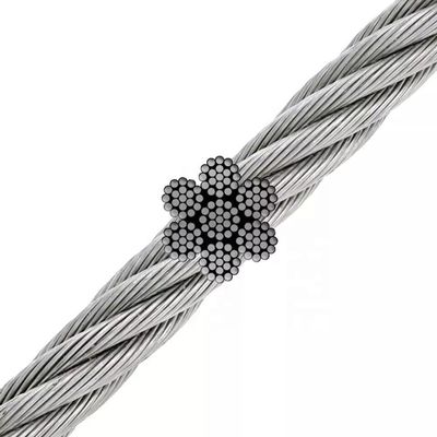 Ein guter Preis. 8*19S FC Galvanisiertes Stahldrahtkabel zur Effizienzsteigerung von Seilseilen aus Kohlenstoffstahl Online