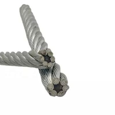 Ein guter Preis. Verzinkte Oberfläche 8*19s Hochkohlenstoff Sisal Kern Stahldrahtseil für Aufzug Design Online
