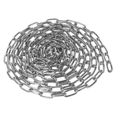 kaufen Edelstahl-Langkettenverbindungs-Lastbinder-Kette Chemikalienbeständig Standard DIN 763 online manufacture