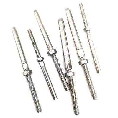 kaufen OEM-Schwerlaststahl 316 Drahtseil Schleifnadel-Terminal mit Nuss online manufacture