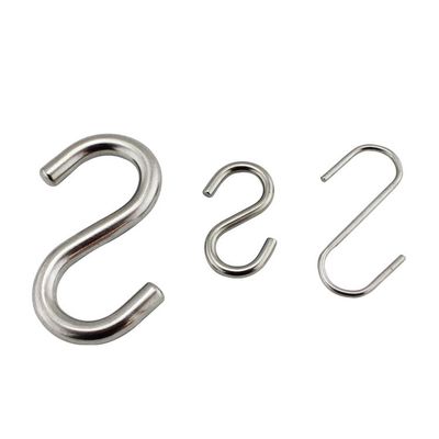 S Metallhänger 316 Edelstahl S Haken zum Effizienten Hängen von Vorräten