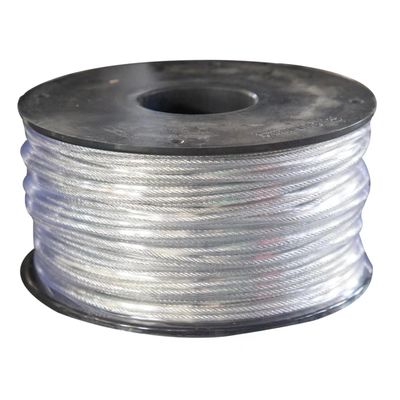 kaufen Stärkes PVC-beschichtetes 304 Stahldrahtseil für Kleidung und Traktion online manufacture
