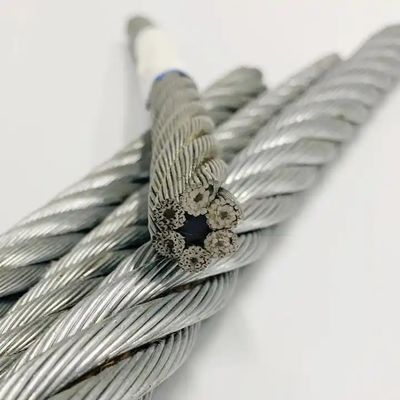 9 mm galvanisiertes Stahldrahtseil zum Anlegen und Schleifen Toleranz ±1% Stahl