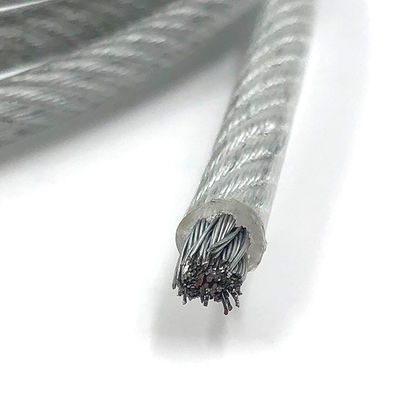 Ein guter Preis. 7x7 PVC-beschichtetes galvanisiertes Stahldrahtseil für Kleidungsstücke Online
