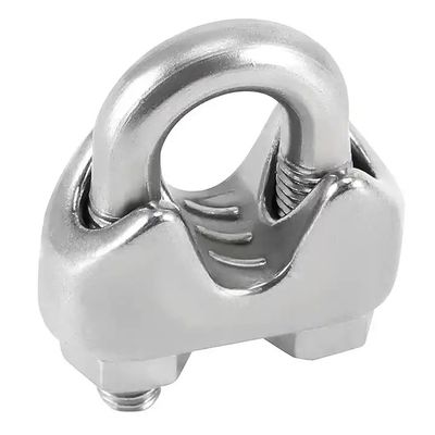 Galvanisierte Fertigung Rigging Hardware Einfache Installation Edelstahlkabelklemmen