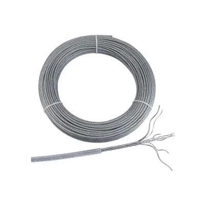 Beugen 5mm 48mm Galvanisiertes Stahlkabel 6x36 WS IWRC Stahlkern Erddraht Kran Drahtseil