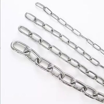 kaufen Einfach veredelte Stahlkette SS304 Din763 Edelstahlkette 2t Arbeitslastgrenze online manufacture