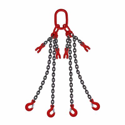 kaufen G80 G100 Vierbeinige Hebekette Schlinge Hakenkette für die Verknüpfung Funktion Andere in Schwarz online manufacture