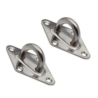 Marine Rigging Hardware Edelstahl 304 Diamant-Augenplatte Hochfestigkeit
