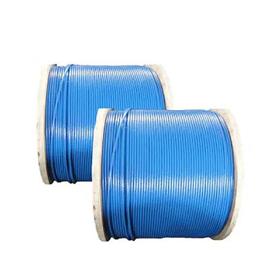 6x19 FC 6x19 IWS 7x19 PVC/PP/PE/PA beschichtetes Stahldrahtseil Typ 316 aus Edelstahl