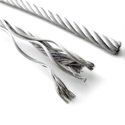 kaufen Galvanisiertes 6X19 Seale IWRC Stahldrahtseil für den Kohlekranzverarbeitungsdienst online manufacture