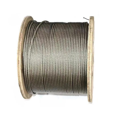 Stahlkern Edelstahldrahtseilkabel 1*7 1*19 7*19 Galvanisierter Typ