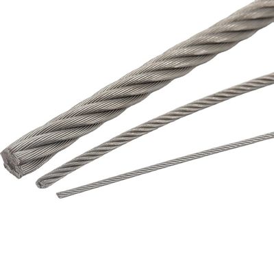 8 mm galvanisiertes Edelstahldrahtseil für die Schweißindustrie