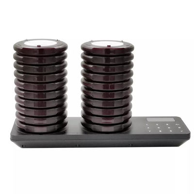 OEM Wasserdicht drahtloser Sender Pager Restaurant System Vibratoren Schlange System Tisch Coaster Pager