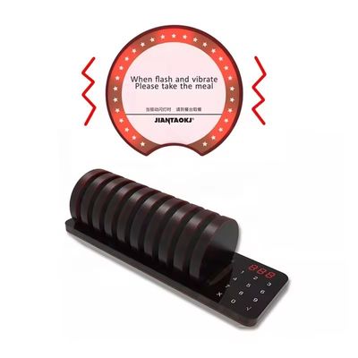 433MHz drahtloser Gästebetreuung wasserdichtes Vibrationspager-System und Tischzocker Restaurantpager