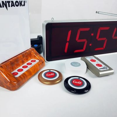 kaufen Langstrecken-Wireless-Restaurant Krankenhaus-Patientenpager Anrufknöpfe Anzeige Empfänger Klinik Pflegeheim Anrufsystem online manufacture