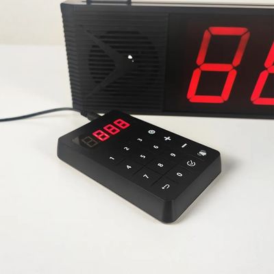 Wireless Schlange Anrufsystem 3 Ziffern für Restaurant Krankenhaus Warteschlange Management