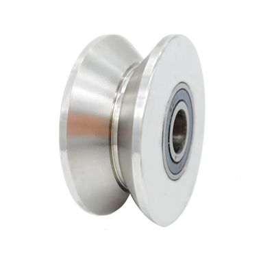 kaufen V-förmige Rillenräder aus Edelstahl Rolltürräder Schiebetürräder online manufacture