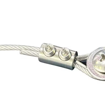 kaufen Fabrik Lieferung Edelstahl Drahtseil Clip 316 12mm Clip Hochpräzisions Drahtseil Clip online manufacture