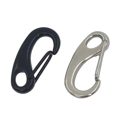 Rote Edelstahl-Karabiner Ei-förmige Rigging-Hardware für Schlüsselkette