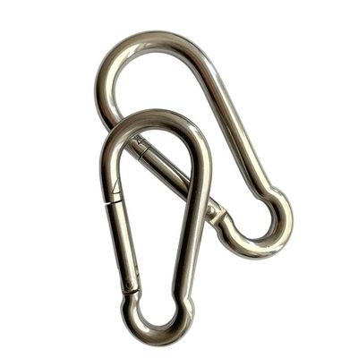 Glanzgeschliffene Oberfläche aus Edelstahl 304 Karabiner