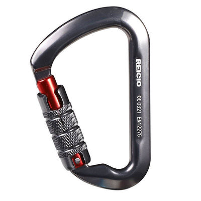 Ein guter Preis. 30KN-D-Form-Flugzeug-Aluminium-Carabiner für schnelle Zugzüge und vielseitige Kletteranwendungen Online