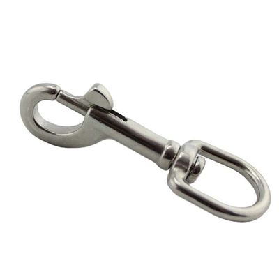 Ein guter Preis. Polsterte Edelstahlbootkette Dreh-Auge-Flügel-Schnapphaken 73mm für die Schwerindustrie Online