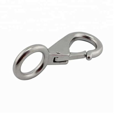 Edelstahl 316 Mini starre Dreh-Auge Schnapphaken für Marine Schnellverbindung Anforderungen