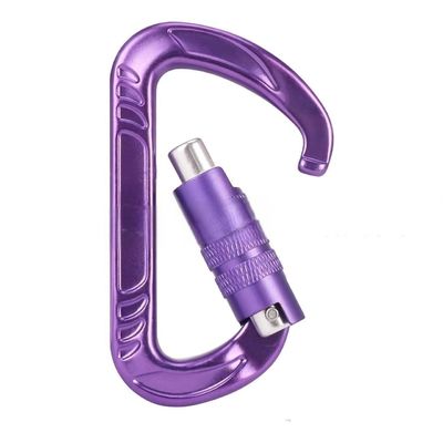 Ein guter Preis. Galvanisierte Oberfläche TripleLock D-Form Klettergerät für sichere und selbstbewusste Abstieg Online