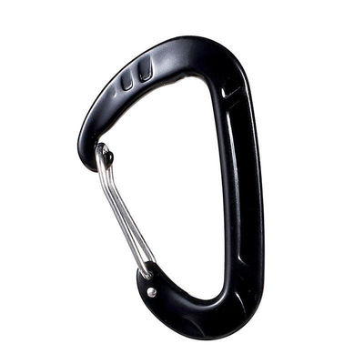 7075 Aluminiumlegierung Karabiner 12KN Festigkeit ZINK PLATED Oberfläche für Haustier D-Form Hook