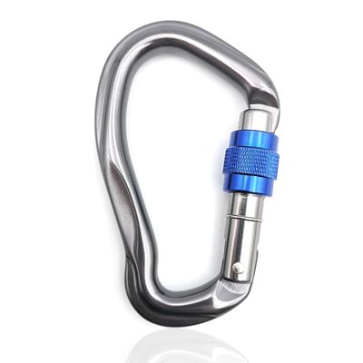 Anpassung Logo Klettern Aluminiumlegierung Snap Hook Heavy Duty Aluminium Karabiner