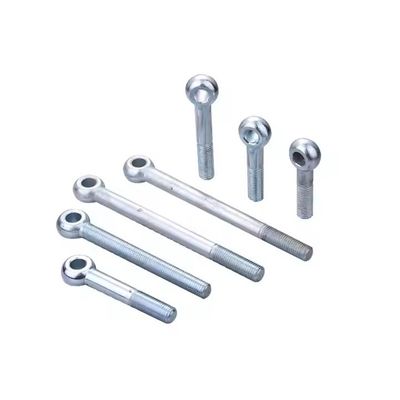 ZINK Finish Verzinktes Kohlenstoffstahl DIN444 Ring Eye Bolts für sichere Befestigung