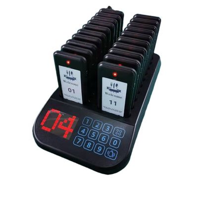 Wireless Gästepager für Food City gutes Paket Größe 330*315*120MM