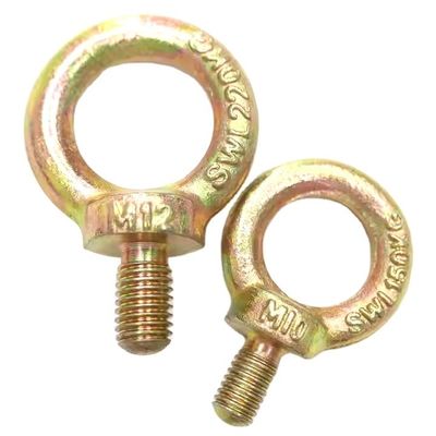 Ein guter Preis. Drop geschmiedete Lifting Eye Bolt mit ZINK Finish Top-Seller in Rigging Hardware Online