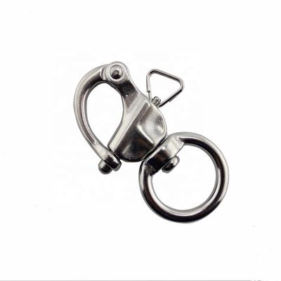 kaufen DEE SHACKLES Europäischer Typ 316 aus Edelstahl Schwenkringe Runde Augen Schnellentlastung Schnappfessel online manufacture