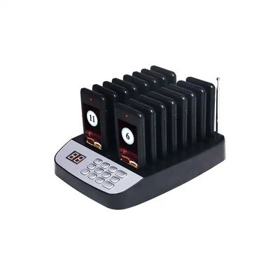500 mAh Lithium-Batterie drahtloses Anrufsystem für Fast Food Fernsender
