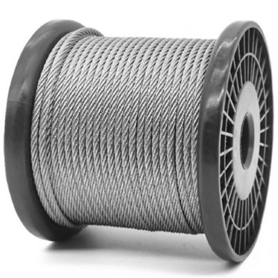Kabel aus Edelstahl AISI304 304L 316 316L Stahlkabelseile 6x36SW IWRC 6x36SW FC Drahtseile aus Edelstahl mit Si-Gehalt von 1,0%