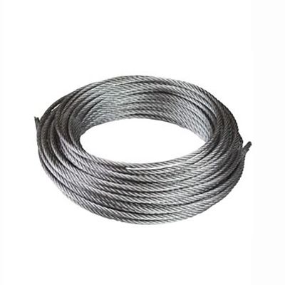 GB-Standard 6*12 7FC 300m Spulenverzinktes Stahldrahtseil zum Binden von 5 mm Durchmesser und 3 mm-20 mm Durchmesser