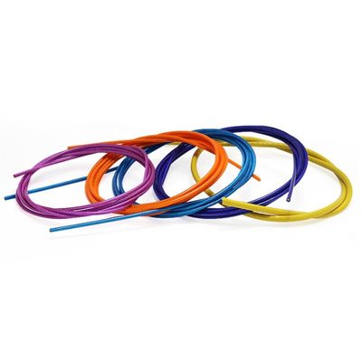 1000m/Rolle Transparentes PVC-beschichtetes Drahtseil aus Edelstahl Länge 1000m/Rolle 0,50MM 7x7 AISI 201/304/316
