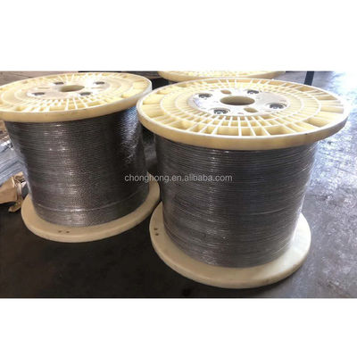 304L Edelstahldrahtseil Inoxkabel 1,5mm 2mm 3mm 4mm 5mm 6mm 7mm 8mm 9mm 10mm für verschiedene industrielle Anwendungen