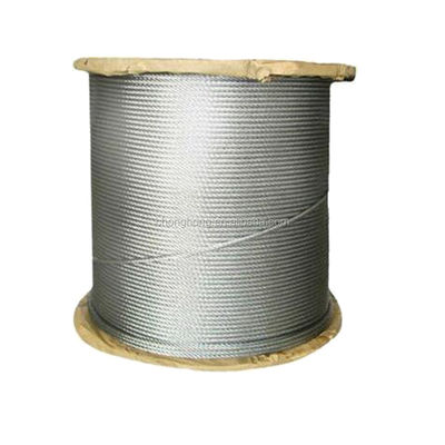 Hochkohlenstoffstahl 7x7 Stahlseil 3 mm 4 mm 5 mm 6 mm für verschiedene Anwendungen