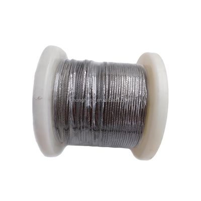 Ein guter Preis. 1x7 Edelstahlseilseil 1.5mm 2mm 3mm 4mm Si Gehalt % 0,1 AISI304 AISI316 SUS304 SUS316 Online