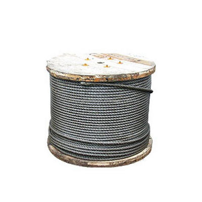 26 mm Stahlkabel 6x37 FC 6x37 IWRC Stahlseil Ungalvaniertes Stahlseil Helle Drahtseil mit fortschrittlicher Technologie