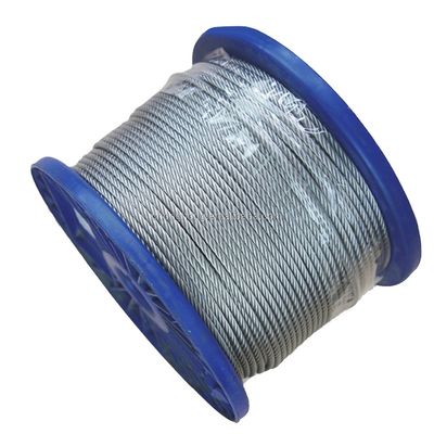 Ein guter Preis. Stahlkabelseil 12 mm Verzinktes Drahtseil für den Bau 6x19 Bau Online