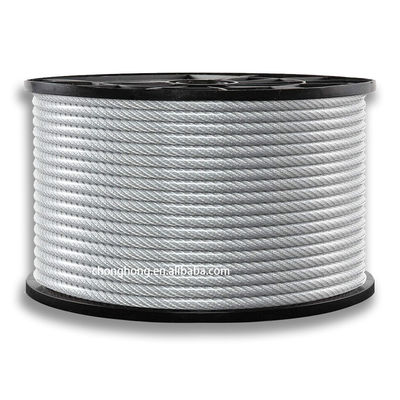 kaufen Licht Stahldrahtseil 6x19 6x36 6x41 8x36 6x36 Bau Bau 6x36 Stahlkern oder Faserkern Hell online manufacture