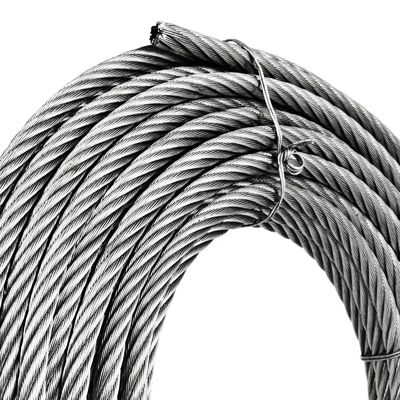angepasste Länge 7x19 1/16 Zoll AISI304 Marine-Grade Edelstahl Drahtseil Kabel mit Toleranz langlebig