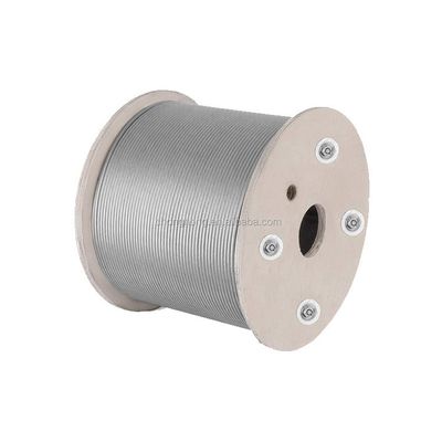 6mm nichtlegiertes Edelstahl AISI304/316 Hot Dip Galvanized Stahldrahtseil 6x19 pp pro Meter für Ihre Anforderungen