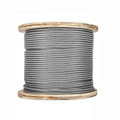 Hot Dip Galvanized 6x36 IWRC RHOL 1960 MPA Stahldrahtseil für das Heben von Kranichen